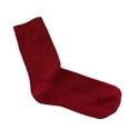 thumbnail image 2 of Eoperou 1 Pair Ribbed Mid-tube Elastic Women Socks Simple Casual Solid Color Sports Socks, 2 of 8