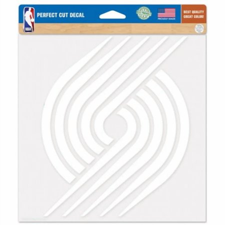 Portland Trail Blazers Decal 8×8 Die Cut White