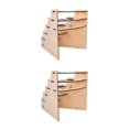 thumbnail image 4 of Bearachild Estante para pigmentos DIY, práctico, resistente, útil, soporte para pigmentos de 45 °, organizador de pintura de útil para piezas de Type1 NO1 Bearachild CBP204860, 4 of 6