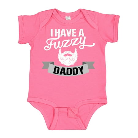 

Inktastic I Have a Fuzzy Daddy Beard Gift Baby Boy or Baby Girl Bodysuit
