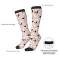 thumbnail image 4 of Rateoe Funny Chicken Pattern Women’s Knee High Crew Socks,Trouser Socks Comfortable, Breathable, Moisture-Wicking and Soft, 4 of 6