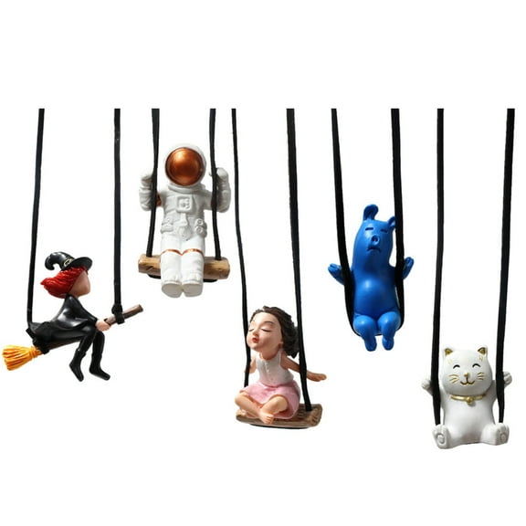 Swing Hanging Pendant 1Set Car Decor Auto Rearview Mirror Decoration