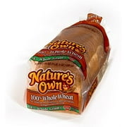 Nature's Own Whole Wheat Bread - Two Loaves
