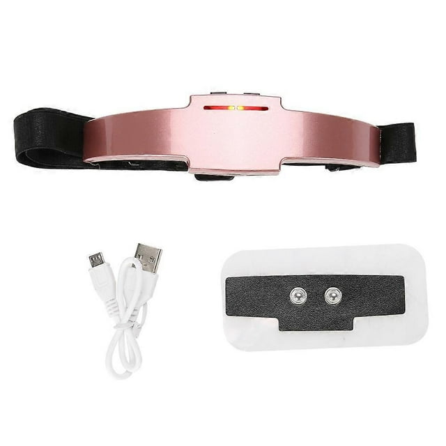 Multifunctional Electric Head Massager Device Sleep Therapy Sleep Machine (Rose Gold)