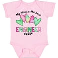 thumbnail image 3 of Inktastic My Mom is the Best Engineer Ever Boys or Girls Baby Bodysuit, 3 of 5
