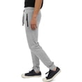 thumbnail image 3 of Ma Croix Mens Fleece Jogger Pants Slim Fit Athletic Activewear, 3 of 5