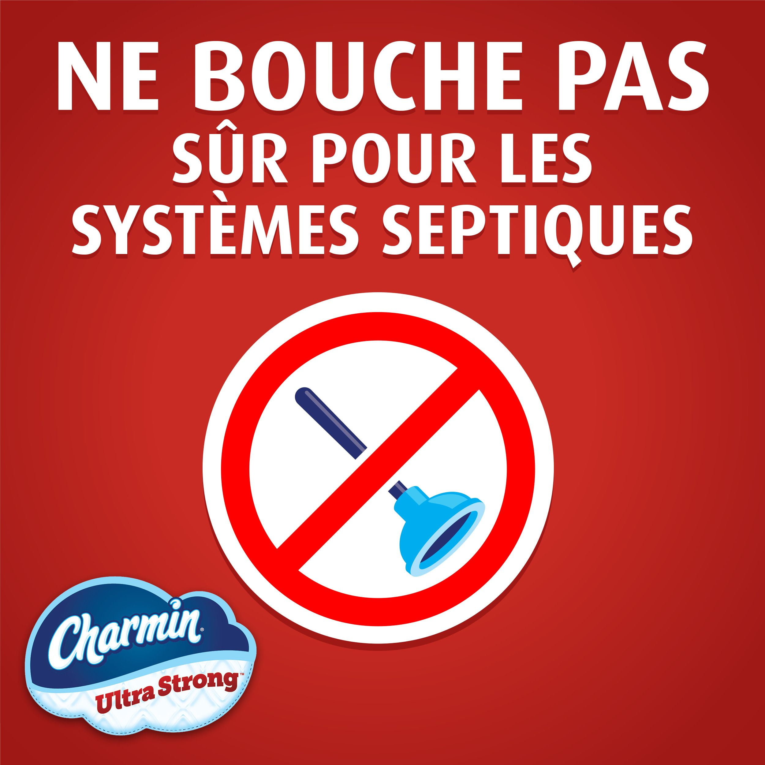 Charmin Toilet Paper Ultra Strong, 30 Triple Rolls = 90 Regular Rolls, 2-ply Bath Tissue, 30CT