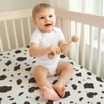 thumbnail image 3 of Sweet Jojo Designs Wild West Cowboy Brown Red Blue Fitted Crib Sheets 2 Piece Set, 3 of 6