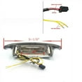 thumbnail image 6 of HTT-MOTOR Motorcycle Red Rear Fender Tip Light With Brake light Turn signal For Harley Davidson 2009-later FLHTC FLHTCU FLHTCUL FLHTK FLHTKL /2016-later FLTRU, 6 of 6