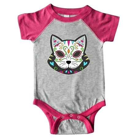 

Inktastic Cinco De Mayo Cat Sugar Skull Gift Baby Boy or Baby Girl Bodysuit