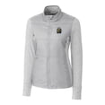 thumbnail image 2 of Women's Cutter & Buck Gray FIU Panthers Vault Stealth Hybrid Quilted Full-Zip Jacket, 2 of 3