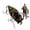 Black, variant on Cicada Fishing Freshwater Realistic Shape Strong Hook Durable Tackle for Trout Panfish Reusable Swim Attractant