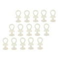 thumbnail image 2 of 30 Pcs Rouleaux de Rideaux en Plastique Beige pour Fenêtre et Douche Glisseurs pour Séparateur de Pièce Monté au Plafond Rideaux de Lit Superposé Rv, 2 of 8