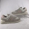thumbnail image 3 of New Balance 574 Road Running Shoes Men 11 D Women’s 12.5 D Width Pink And Cream, 3 of 6