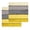 Light Yellow, variant on Sage Green Grey Kitchen Dish Towels for Drying Dishes Set of 2, Vintage Stripe Farmhouse Wood Grain Waffle Weave Microfiber Hand Tea Bathroom Towels Quick Dry & Absorbent Towel 15.7x23.6