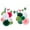 As Shown, variant on Eease 1 Set Tropical Palm Leaves Party Decorations with Paper Fans Paper Lanterns Pom Poms Flowers