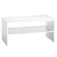 thumbnail image 3 of ClosetMaid Wide Horizontal Stackable Closet Organizer, White, 3 of 7