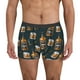 thumbnail image 1 of Fotbe Cigar Calzoncillos Tipo Boxer con Bolsa de Soporte Total para Hombre, X-Temp Fresco, Transpirable y de Secado Rápido-Small, 1 of 5