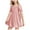 Pink, variant on vigerkar Little Girls Kids Summer Chiffon Ruffle Mini Dress Square Neck Lantern Sleeve Short Dress Tulle Smocked (Beige, 7-8 Years)