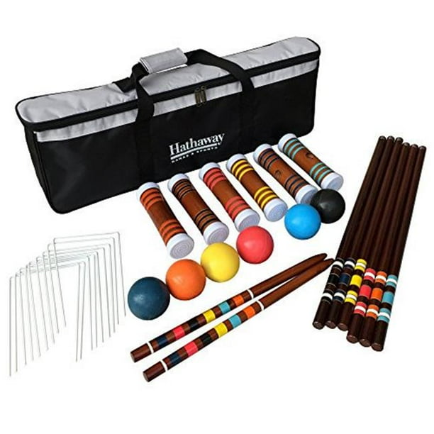 6Player Croquet Set