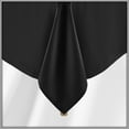 thumbnail image 5 of Lann's Linens 20 Pack 60 x 126 Inch Rectangular Tablecloth, Washable Polyester Fabric Table Cloth for Dining Tables, Restaurants, Weddings - Black, 5 of 8