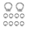 thumbnail image 3 of 20pcs Lifting Eye Nut M6 Ring Eye Nuts 304 Stainless Steel Female Threaded Nut, 3 of 8