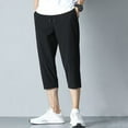 thumbnail image 1 of MYG Shorts d'Été Rafraîchissants pour Hommes Capris Amples Mode Tout-Aller Mode Urbaine, 1 of 7