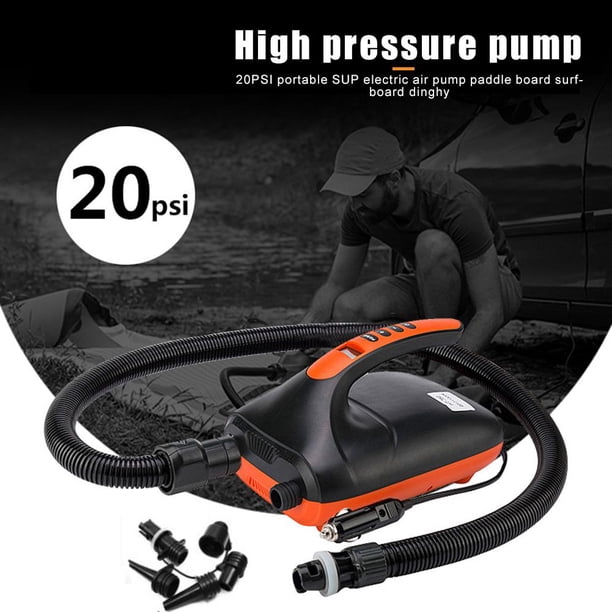 Pompe à pied pour bateau - QIILU - 10L - Haute pression - Portable