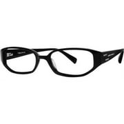 VERA WANG Eyeglasses V180 Black 49MM