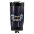 thumbnail image 2 of Batman Steel Wings Logo Stainless Steel Tumbler 20 oz Coffee Travel Mug/Cup, Vacuum Insulated & Double Wall with Leakproof Sliding Lid | Great for Hot Drinks and Cold Beverages, 2 of 7
