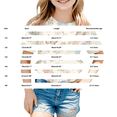 thumbnail image 3 of YunPes Girls Short Sleeve Shirts Floral Graphic Printing T Shirts Teens Kids Crewneck Tee Summer Trendy Preppy Cute Tops Clothes, 3 of 5