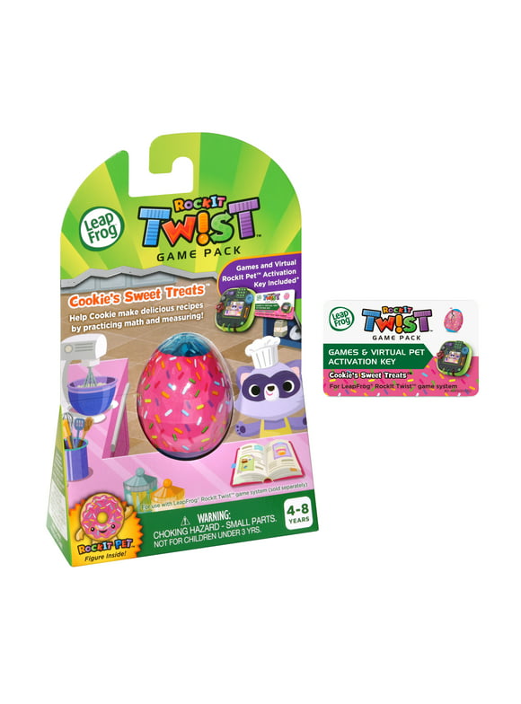 LeapFrog RockIt Twist Game Pack Cookies Sweet Treats With RockIt Pet
