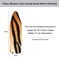 thumbnail image 5 of HELLHERO Ironing Board Cover Home Protective Cover Hook and Loop 3 Fasteners Tiger Stripe Pattern Stretch Fit for Household Items, 5 of 5