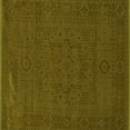 thumbnail image 1 of Ahgly Company Indoor Square Abstract Green Contemporary Area Rugs, 3' Square, 1 of 1
