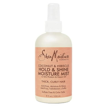 Shea Moisture Coconut&Hibiscus Hold And Shine Mist 8oz (Pack of 3)