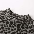 thumbnail image 6 of Arlun,Oversized Graphic Tshirts for Women Leopard Printed Neck Mesh Thin Fashion Tops Women's Soft Breathable Comfortable Slim Fit Stylish Tshirts Black XL, 6 of 6