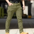 thumbnail image 4 of Tactical Waterproof Pants For Men Cargo Tactical Hiking Pants Multi Pockets Stretch Quick Dry Lightweight Work Trousers, 4 of 4