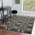 thumbnail image 5 of Linon Home Décor Elegance Area Rug Collection, Gray and Ivory, 2' x 3', 5 of 5