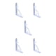 thumbnail image 2 of Riwesomey Soporte triangular estable y resistente en forma de L para estante de almacenamiento Moldura integrada en forma de L Estante de carga Type2 NO2, 2 of 6