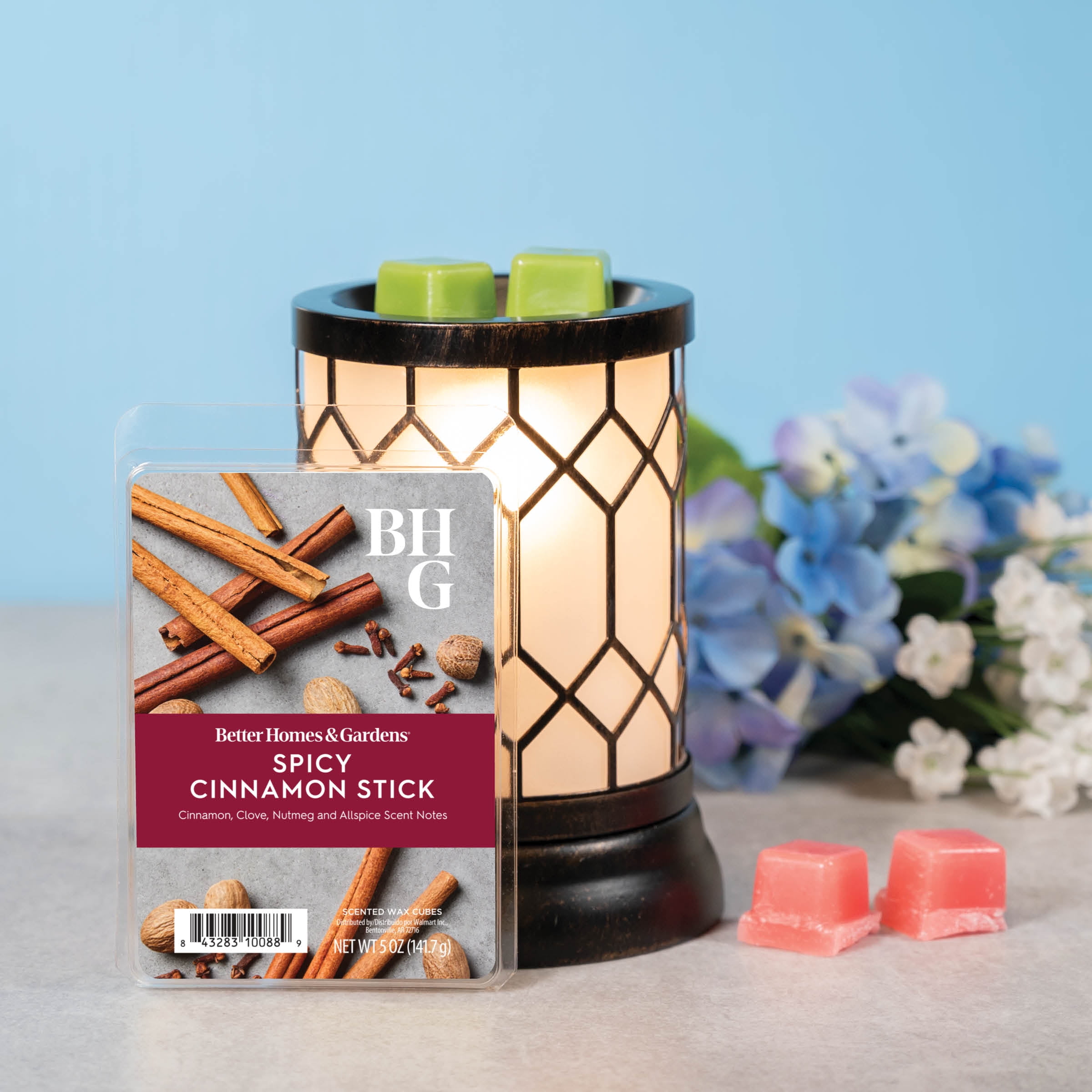 Spicy Cinnamon Stick Scented Wax Melts, Better Homes & Gardens, 5 oz (Value Size)