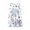 White, variant on 2025 Girls Essentials Dresses Fourth Of July Independent Day Star Stripes Prints Sleeveless Pockets Party Party Gown Dress Size 5-6 Years