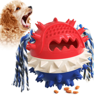 Dog Toys For Aggressive Chewers 2-8 Years Old - Squeaky Dog Toys - Enhanced  Nutrition - Exercise