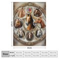 thumbnail image 4 of Nawypu Horse Blanket Horse Gifts for Girl, Christmas Birthday Horse Gifts for Women,Gifts for Daughter Friend Horse Lovers,Horse Dream Catcher Flower Print Soft Throw Blanket for Couch Bedding, 4 of 6