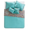 thumbnail image 5 of VCNY Home Yara 4-Piece Aqua Medallion Reversible Quilt Set, Twin/Twin XL, Adult, Unisex, 5 of 9