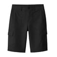 thumbnail image 3 of Yievot Cargo Bermuda Shorts for Women Button Waist Knee Length Summer Outdoor Hiking Travel Casual Shorts with Multi Pockets, 3 of 8