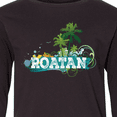 thumbnail image 4 of Inktastic Roatan Honduras Vacation Long Sleeve Youth T-Shirt, 4 of 5