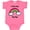 Hot Pink, variant on I Love My Pap Pap Boys or Girls Baby Bodysuit