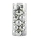 thumbnail image 3 of 24 adornos de bolas navideñas, bolas colgantes, adornos navideños para decoración plata, 3 of 9