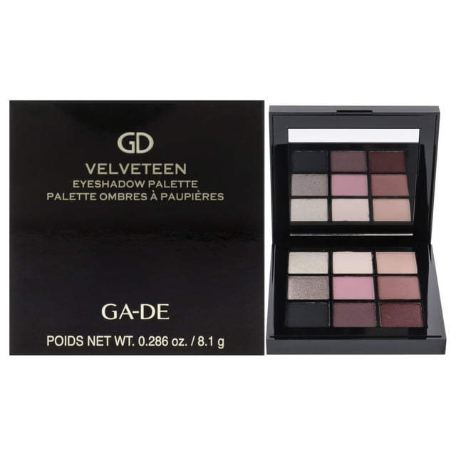 Paleta de sombras de ojos Velveteen - 55 tonos de amor de GA-DE para mujeres - Sombra de ojos de 0.0286 oz