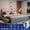 Beige, variant on Satifur Full Size Bed Frame, Upholstered Platform Bed Frame with 4 Under-Bed Drawers, Storage Headboard, Charging Station and LED Lights Beige